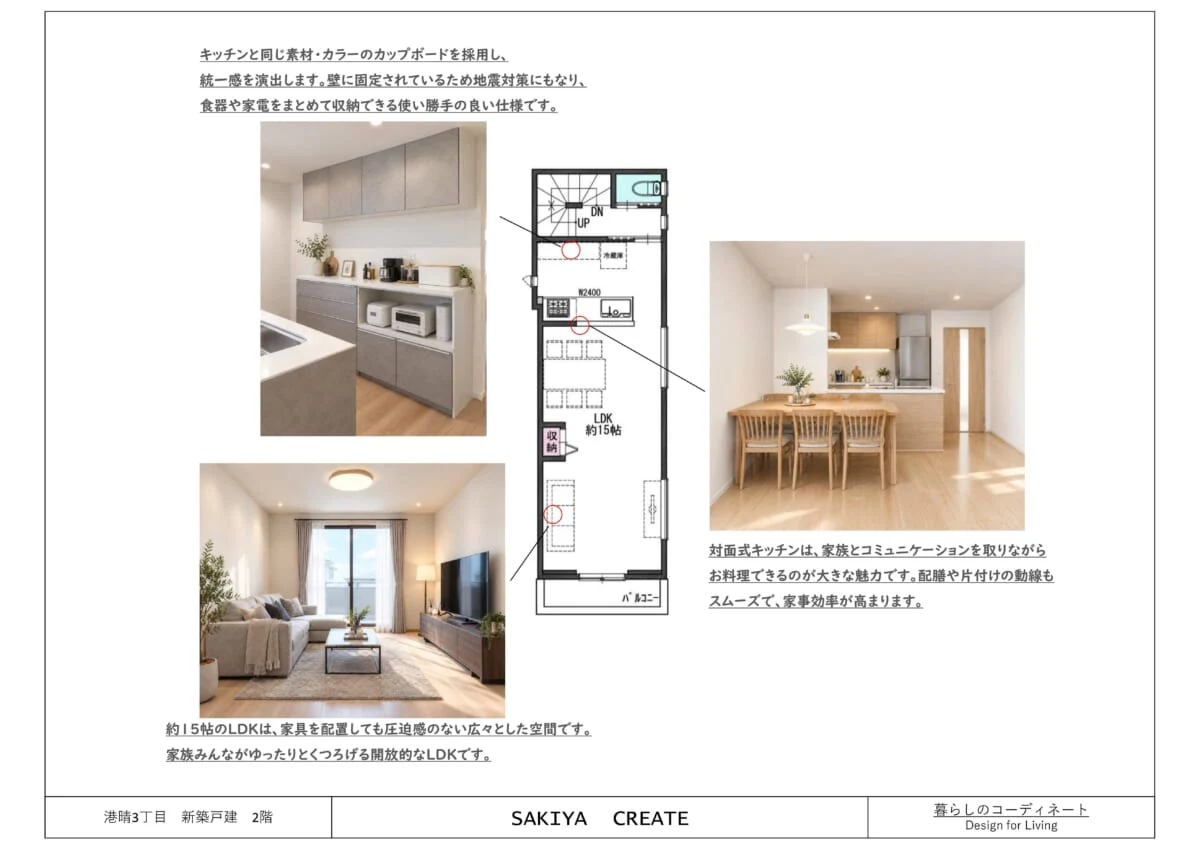 暮らしのコーディネート｜2階