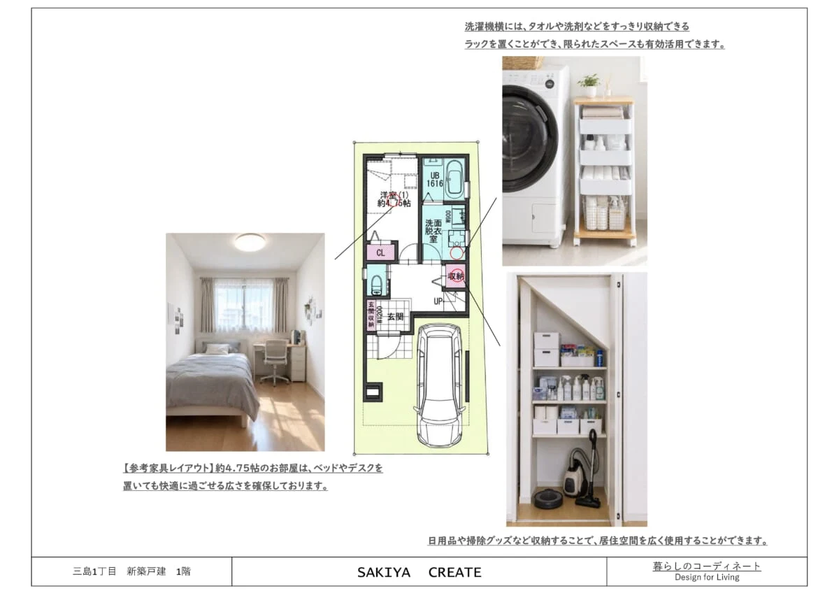 暮らしのコーディネート｜1階