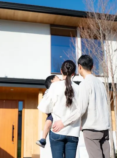 3人家族と家